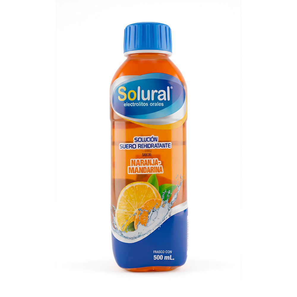 ELECTROLITOS ORALES NARANJA / MANDARINA 500ML 1 PIEZA